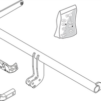 BRINK 473500 Trailer Hitch for MAZDA 2 Hatchback (DE, DH)