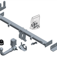BRINK 667500 Trailer Hitch for JAGUAR I-Pace (X590)