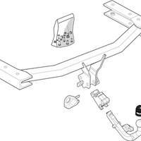 BRINK 439900 Trailer Hitch for AUDI A6