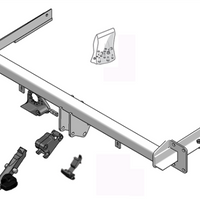 BRINK 440600 Trailer Hitch for OPEL Astra H Caravan (A04)
