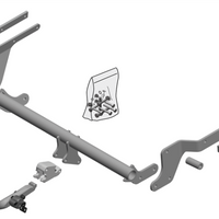 BRINK 642600 Trailer Hitch for TOYOTA YARIS