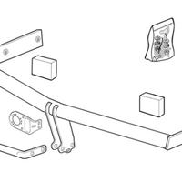 BRINK 359500 Trailer Hitch for SKODA FABIA