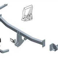 BRINK 558000 Trailer Hitch for HONDA Civic IX Hatchback (FK)