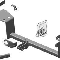 BRINK 422300 Trailer Hitch for NISSAN MICRA