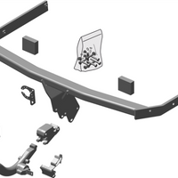 BRINK 522600 Trailer Hitch for MAZDA 3 Hatchback (BL)