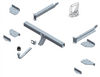 BRINK 554100 Trailer Hitch suitable for MERCEDES-BENZ ML-Class, GLE