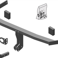 BRINK 640400 Trailer Hitch for FORD Fiesta Mk7 Hatchback