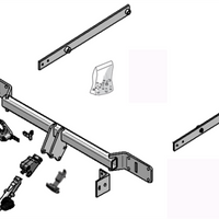 BRINK 493500 Trailer Hitch suitable for MERCEDES-BENZ C-Class