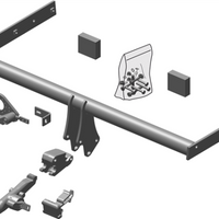 BRINK 523500 Trailer Hitch for SEAT IBIZA