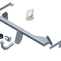 BRINK 591900 Trailer Hitch for FIAT 500L (351, 352)