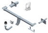 BRINK 588200 Trailer Hitch suitable for MERCEDES-BENZ C-Class