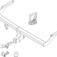 BRINK 407000 Trailer Hitch for PEUGEOT 206