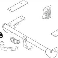 BRINK 417300 Trailer Hitch for OPEL ASTRA