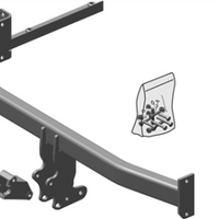 BRINK 425800 Trailer Hitch for HONDA Civic VIII Hatchback (FN, FK)