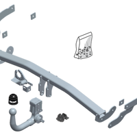 BRINK 584500 Trailer Hitch for MAZDA 3 Hatchback (BM, BN)