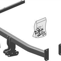 BRINK 425700 Trailer Hitch for HONDA Civic VIII Hatchback (FN, FK)