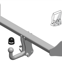 BRINK 595300 Trailer Hitch for BMW X3, X4