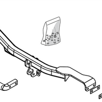 BRINK 355000 Trailer Hitch for CITROËN C3 I Hatchback (FC, FN)