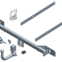 BRINK 582000 Trailer Hitch suitable for MERCEDES-BENZ C-Class