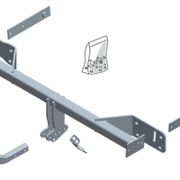 BRINK 576500 Trailer Hitch suitable for MERCEDES-BENZ B-Class, A-Class, CLA