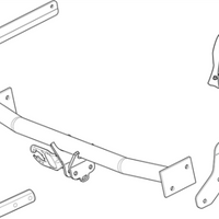 BRINK 380400 Trailer Hitch for PEUGEOT 206 SW (2E/K)
