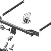 BRINK 528500 Trailer Hitch suitable for MERCEDES-BENZ C-Class