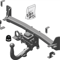 BRINK 660800 Trailer Hitch for BMW X3, X4