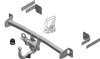 BRINK 603500 Trailer Hitch suitable for MERCEDES-BENZ CLA