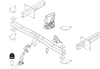 BRINK 461700 Trailer Hitch suitable for MERCEDES-BENZ R-Class (W251, V251)