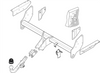 BRINK 470400 Trailer Hitch for MITSUBISHI PAJERO / SHOGUN, PAJERO / SHOGUN SPORT