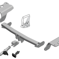 BRINK 571800 Trailer Hitch for TOYOTA Auris Hatchback (E18)