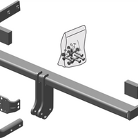 BRINK 509700 Trailer Hitch for AUDI A3