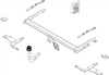 BRINK 443700 Trailer Hitch for TOYOTA Corolla Verso (AR10)