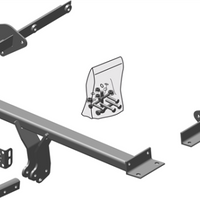 BRINK 443000 Trailer Hitch suitable for MERCEDES-BENZ A-Class, B-Class