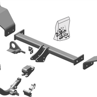BRINK 521800 Trailer Hitch for HYUNDAI i30 I Estate (FD)