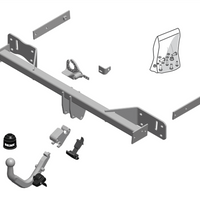 BRINK 552200 Trailer Hitch suitable for MERCEDES-BENZ B-Class, A-Class