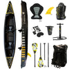 VETUS Inflatable kayak "BRAZOS 2", black, 2 pers.
