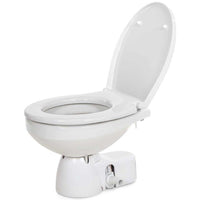 Jabsco Quiet Flush E2 Fresh Water Electric Toilet (12V / Regular Bowl)