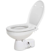 Jabsco Quiet Flush E2 Raw Water Electric Toilet (12V / Regular Bowl)