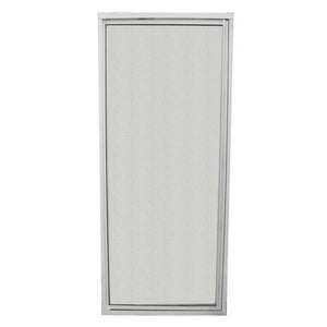 AG Shower Door and Frame 160cm x 54cm White
