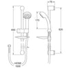 AG Core Single Mode Signature Shower Kit