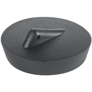 AG Sink Plug 2" Black PVC