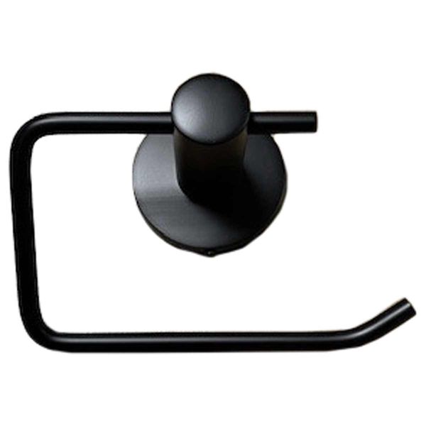 Malmo Toilet Roll Holder in Black