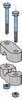 VETUS cable clamp for cables type 33 and LF