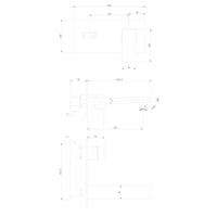 AG Muro Bath Filler Tap in Brushed Brass