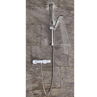 AG Square Exposed Thermostatic Shower Valve in Chrome
