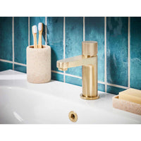 AG Koko Mono Basin Mixer Tap Brushed in Brass