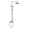 AG Tidy Rigid Riser Shower Kit in Chrome