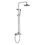 AG Tidy Rigid Riser Shower Kit in Chrome