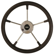 VETUS steering wheel (360 mm - 14") with PU-foam layer black